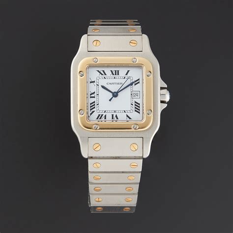 cartier santos occasion|cartier santos medium pre owned.